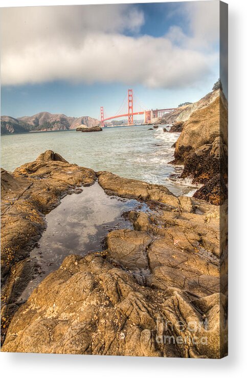 Sf Acrylic Print featuring the photograph Bay Pools by Charles Garcia