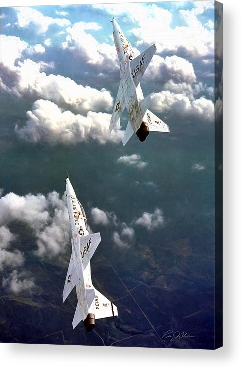 Aviation Acrylic Print featuring the digital art Best of Times by Peter Chilelli