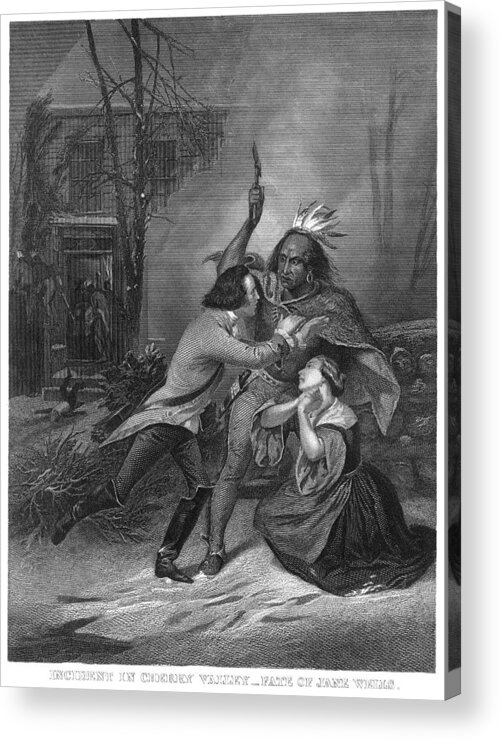 1778 Acrylic Print featuring the photograph Cherry Valley Massacre by Granger