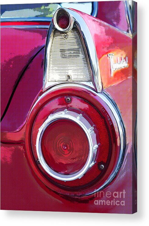 Car Acrylic Print featuring the photograph Ford Thunderbird by Elena Nosyreva