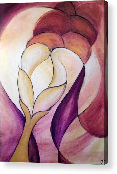 Art Acrylic Print featuring the painting Grace in Plenty by Anna Elkins