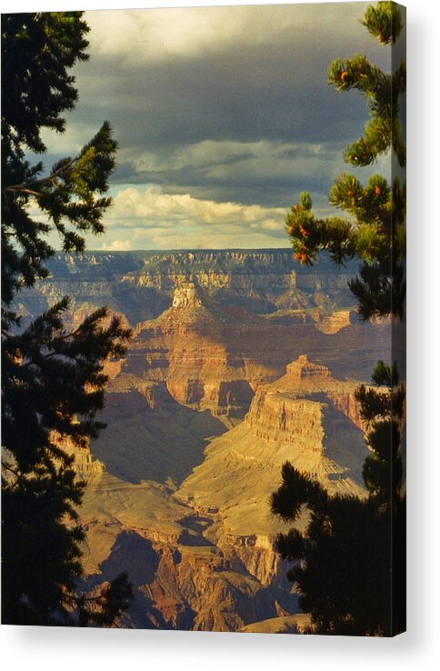 Grand Canyon Acrylic Print featuring the photograph Grand Canyon Peek by Mr Other Me Photography DanMcCafferty