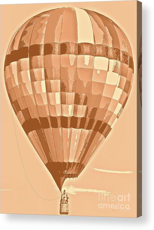 Hot Air Balloon Acrylic Print featuring the photograph Hot Air #8 by Robert ONeil