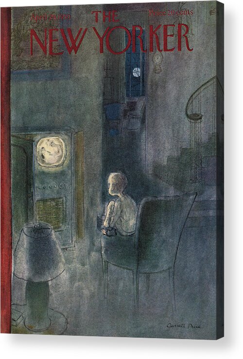 Home Acrylic Print featuring the painting New Yorker April 29th, 1950 by Garrett Price