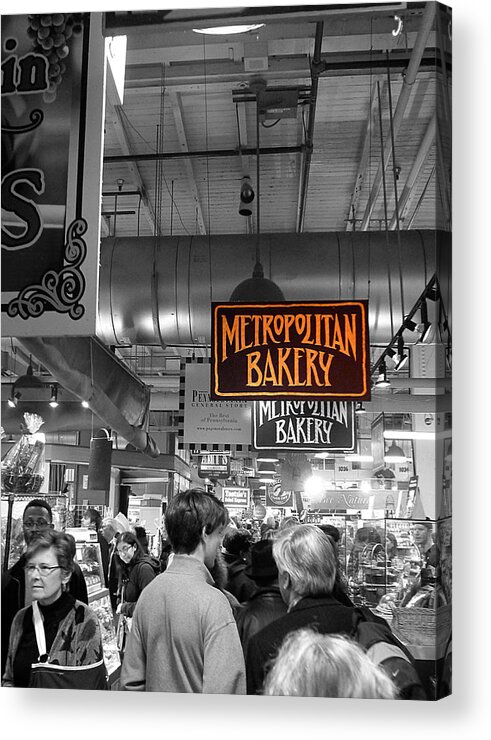 Philadelphia Acrylic Print featuring the photograph Philadelphia - Metropolitan Bakery by Richard Reeve