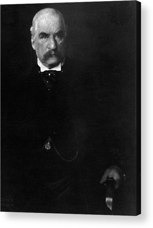 Personality Acrylic Print featuring the photograph Portrait Of John Pierpont Morgan by Edward Steichen