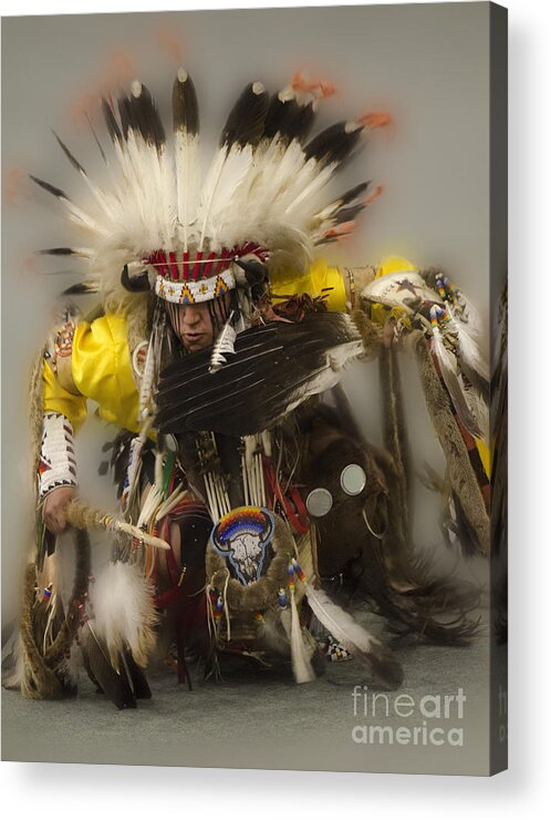 Pow Wow Acrylic Print featuring the photograph Pow Wow Days Of Thunder  by Bob Christopher