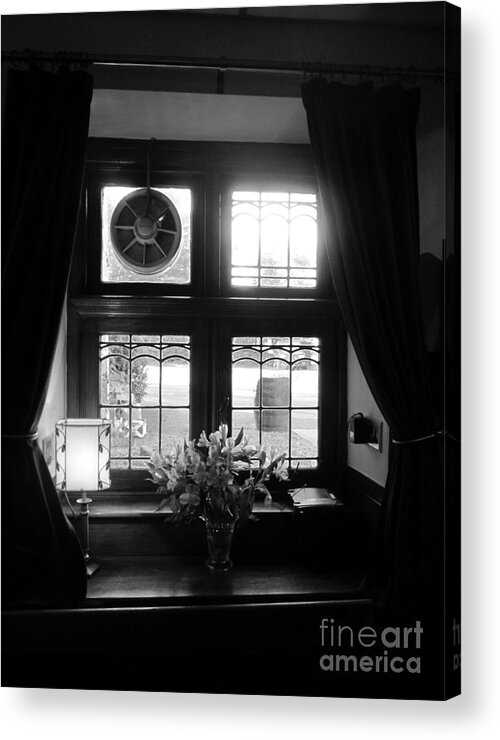  Acrylic Print featuring the photograph Pub View by Sharron Cuthbertson