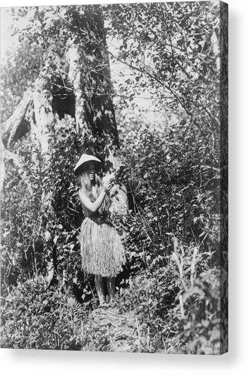 1910 Acrylic Print featuring the photograph Quinault Woman, C1913 by Granger