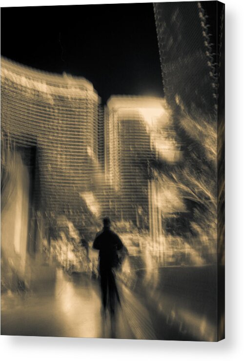 Impressionist Acrylic Print featuring the photograph The World Is My Oyster by Alex Lapidus