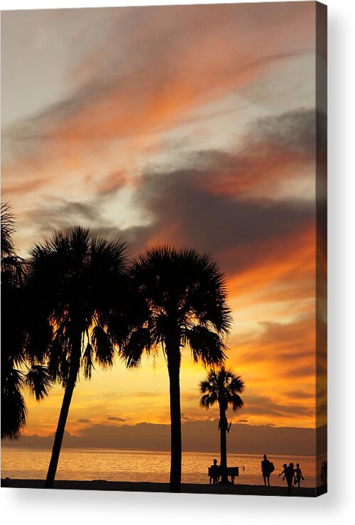 Tarpon Springs Florida Acrylic Print featuring the photograph Tropical Vacation by Laurie Perry