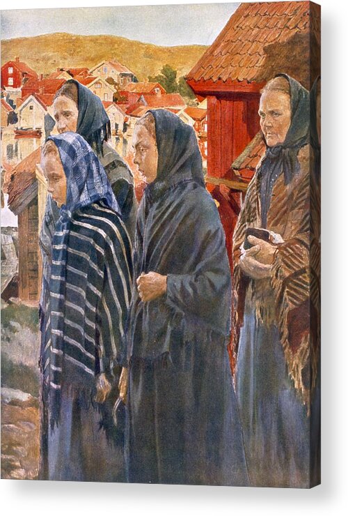  Acrylic Print featuring the painting Untitled by Anders Leonard Zorn