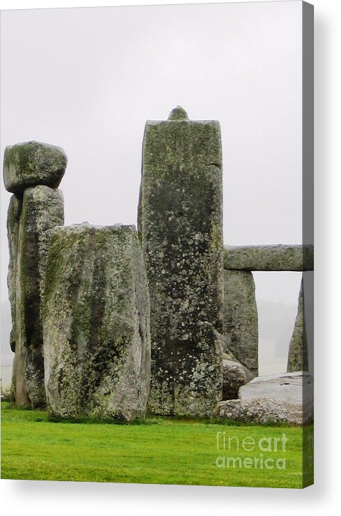 Stonehenge Acrylic Print featuring the photograph Upright by Denise Railey