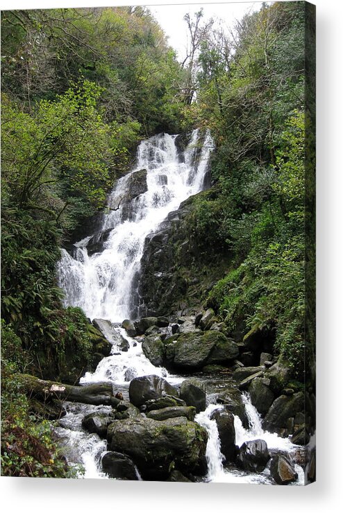 Water Acrylic Print featuring the photograph Waterfall by Tim Townsend