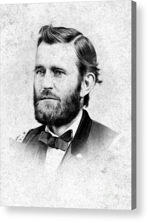 History Acrylic Print featuring the photograph Ulysses S. Grant, 18th American #1 by Photo Researchers