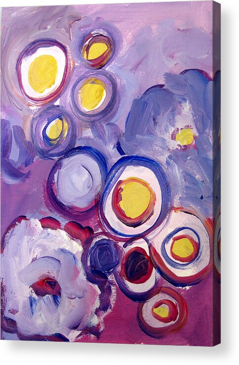 Abstract Art Acrylic Print featuring the painting Abstract I by Patricia Awapara