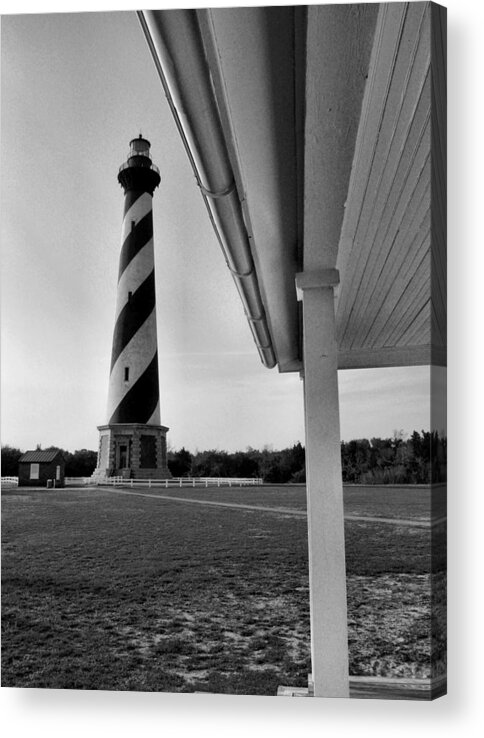 Hatteras Island Acrylic Print featuring the photograph Cape Hatteras Lighthouse III by Steven Ainsworth