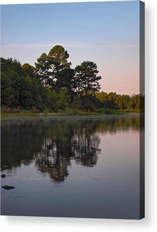 Mist Acrylic Print featuring the photograph Mist Over Sardis by Joshua House