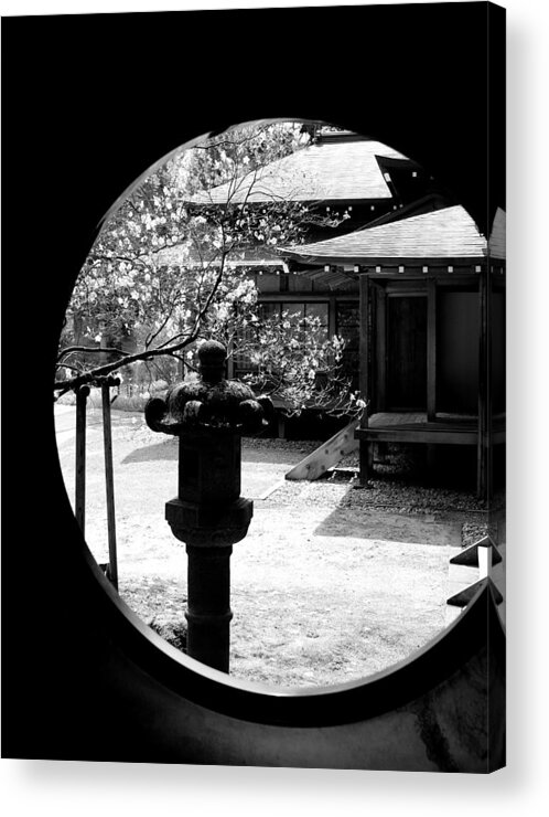 Window Acrylic Print featuring the photograph Through the Window of Time by Sebastian Musial