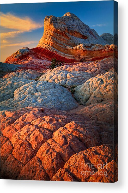 America Acrylic Print featuring the photograph Lollipop Sunset #2 by Inge Johnsson