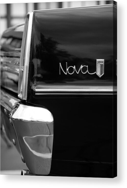 Chevy Acrylic Print featuring the photograph 1966 Chevy Nova II by Gordon Dean II