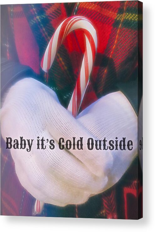 Cold Acrylic Print featuring the photograph Baby It's Cold Outside by Steph Gabler