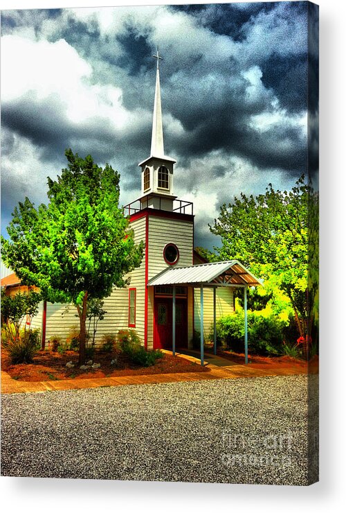 Chapel Acrylic Print featuring the photograph Chapel by David Carter