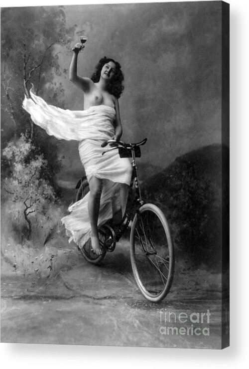 Erotica Acrylic Print featuring the photograph Dont Drink And Drive Nude Model 1897 by Science Source