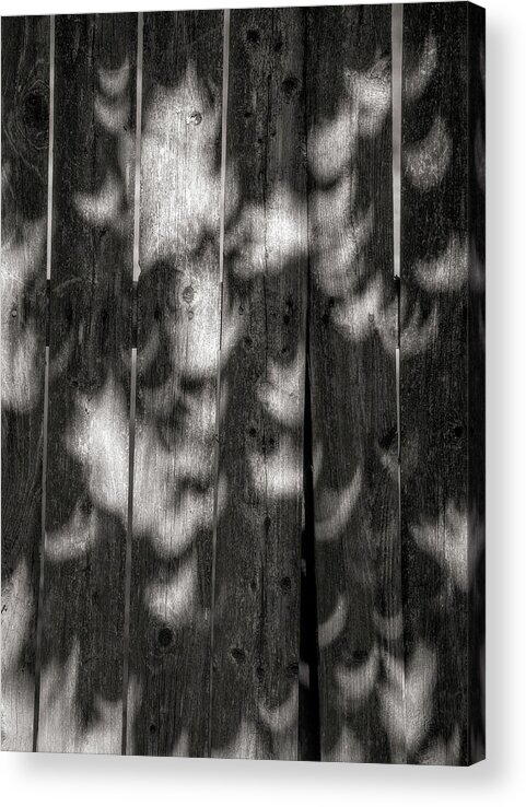 Shadows Acrylic Print featuring the photograph Eclipse Pattern 1 by David Smith