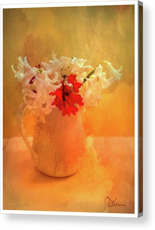 Flowers Acrylic Print featuring the photograph First of Spring by Peggy Dietz