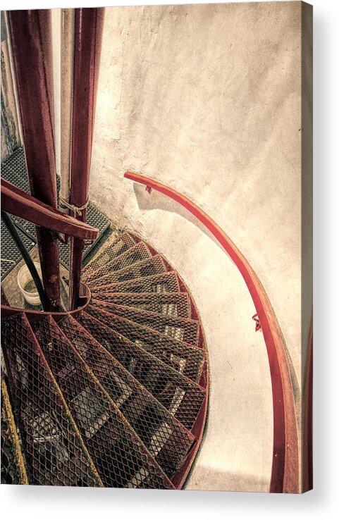 Metal Acrylic Print featuring the photograph Inside the Observatory by Natalie Rotman Cote