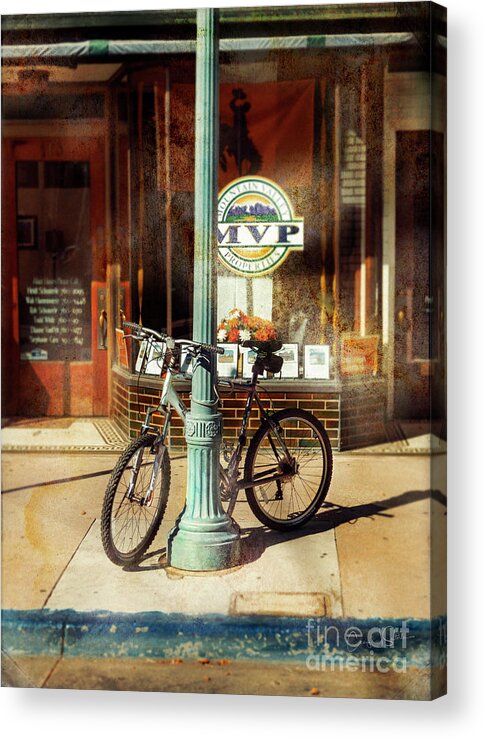 Bicycle Acrylic Print featuring the photograph MVP Laramie Bicycle by Craig J Satterlee