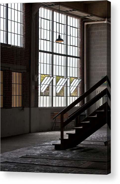 Warehouse Acrylic Print featuring the photograph Old Warehouse by Wilma Birdwell