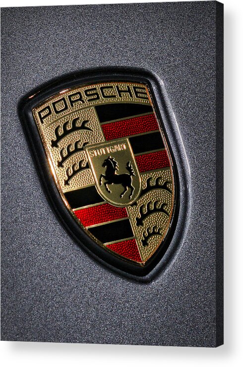 Porsche Acrylic Print featuring the photograph Porsche by Gordon Dean II