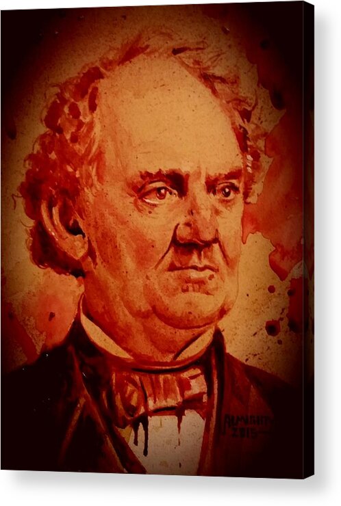 Pt Barnum Acrylic Print featuring the painting Pt Barnum by Ryan Almighty