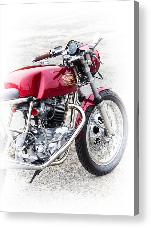 Rickman Metisse Acrylic Print featuring the photograph Rickman Metisse Motorcycle by Tim Gainey