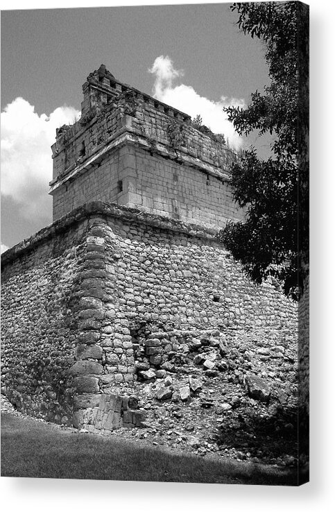 Ruins Acrylic Print featuring the photograph Ruins at Chichen Itza 2 by Frank Mari