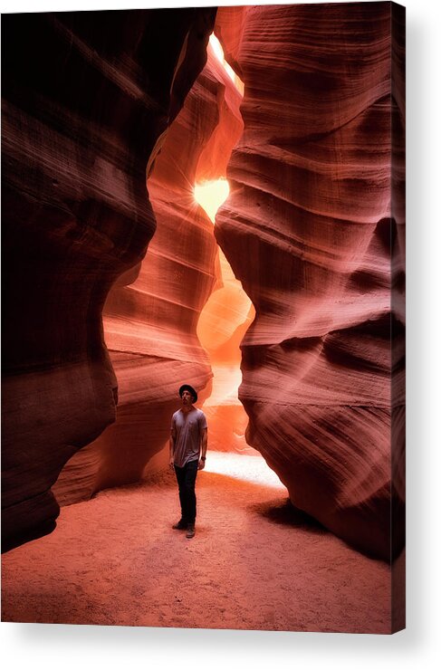 Alone Acrylic Print featuring the photograph Slot Excursions by Nicki Frates