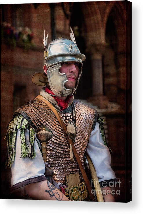 Architecture Acrylic Print featuring the photograph Roman Duty at World 's End by Brenda Kean