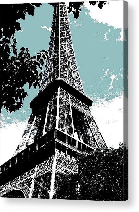 Europe Acrylic Print featuring the photograph Tour Eiffel by Juergen Weiss