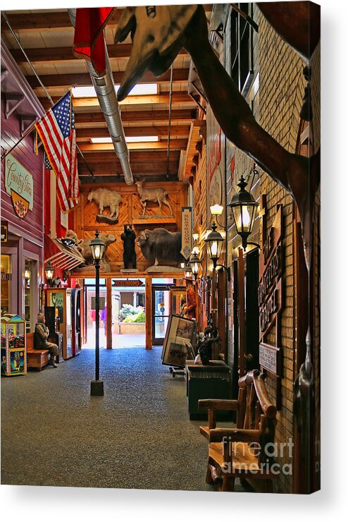 Wall Drug Acrylic Print featuring the photograph Wall Drug 8689 by Jack Schultz