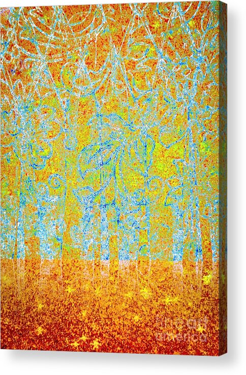 Woodland Dreams-no1 Acrylic Print featuring the digital art Woodland Dreams-no1 by Darla Wood