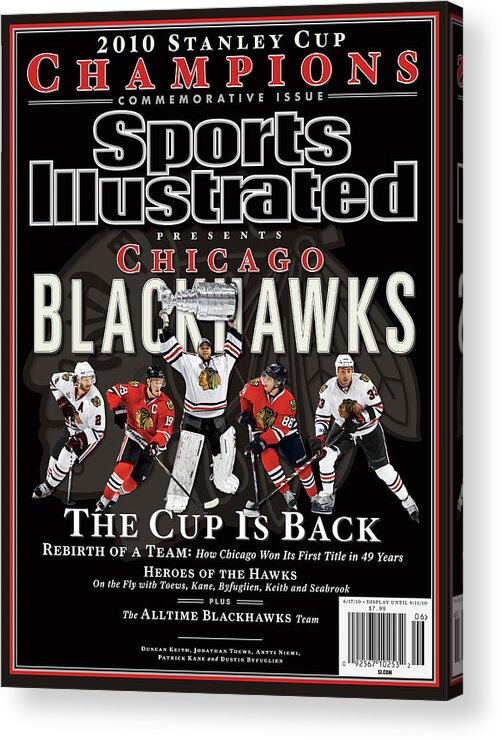 Playoffs Acrylic Print featuring the photograph 2010 Stanley Cup Finals Sports Illustrated Cover by Sports Illustrated