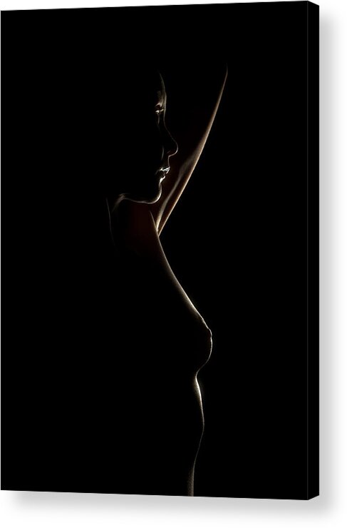 Nude Acrylic Print featuring the photograph Bodyscape #3 by Jani Hotakainen