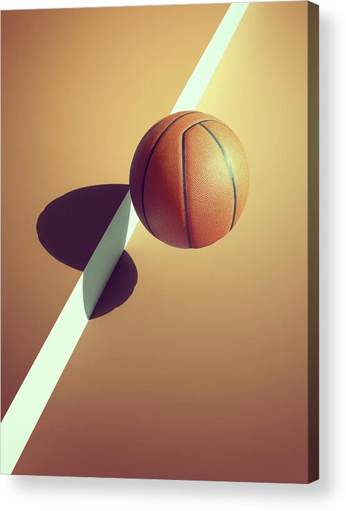 Sport Acrylic Print featuring the photograph Sports Shadow #3 by Kelvin Murray