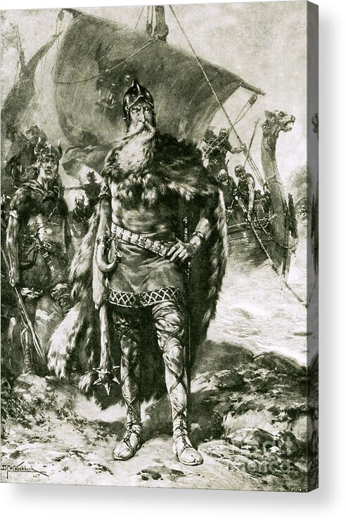 Ivar the Boneless - Viking - great warrior Art Board Print by