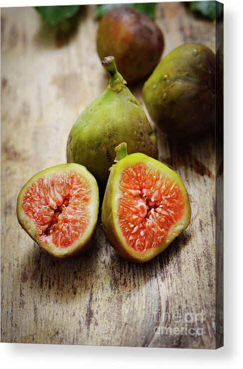 Fig Acrylic Print featuring the photograph Figs by Jelena Jovanovic