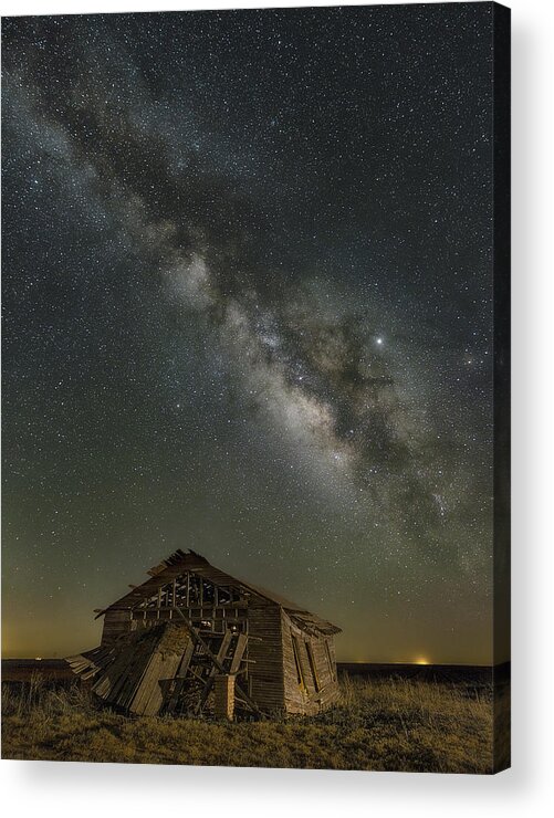 Milky Way Acrylic Print featuring the photograph Front Porch Memories by James Clinich