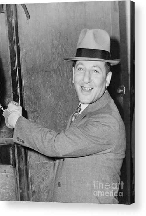 People Acrylic Print featuring the photograph Mob Boss Louis Buchalter Smiling by Bettmann