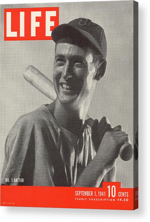 Sports Acrylic Print featuring the photograph LIFE Cover September 1, 1941 by Gjon Mili